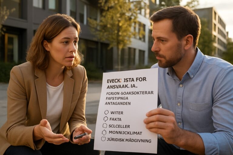 Checklista för ansvariga: frågor som sorterar fakta från antaganden